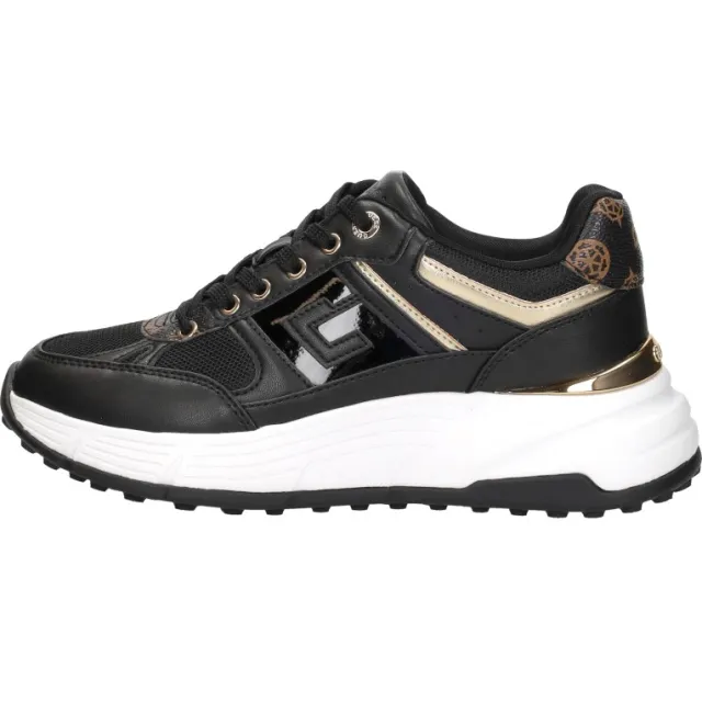 Guess Fonzi lage sneakers zwart, foto 2