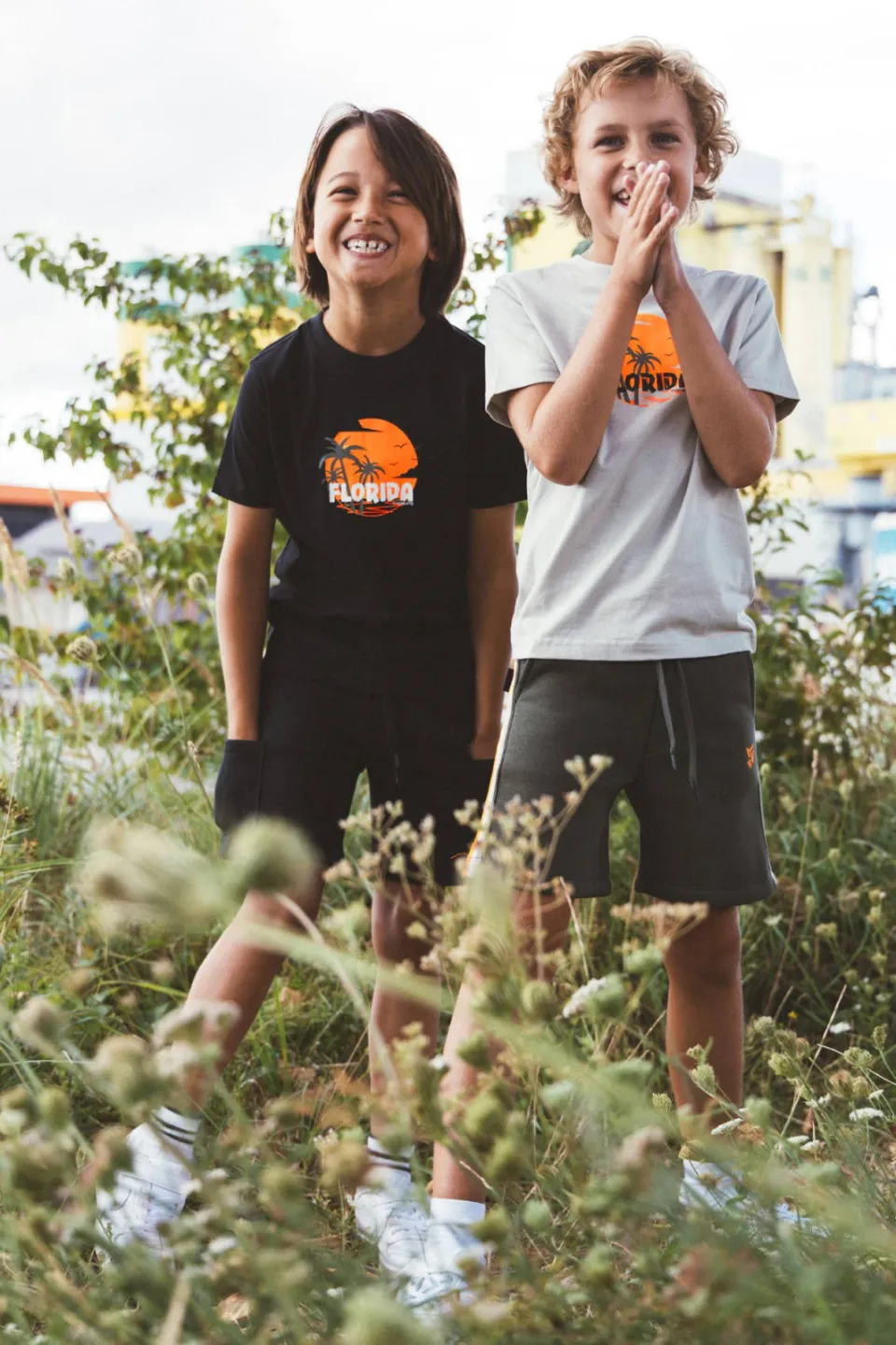 TYGO & vito jersey T-shirt zand
