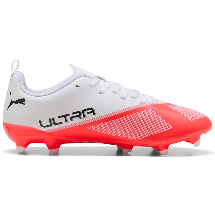 Puma Ultra 7 Play FG/AG junior voetbalschoenen - rood/wit
