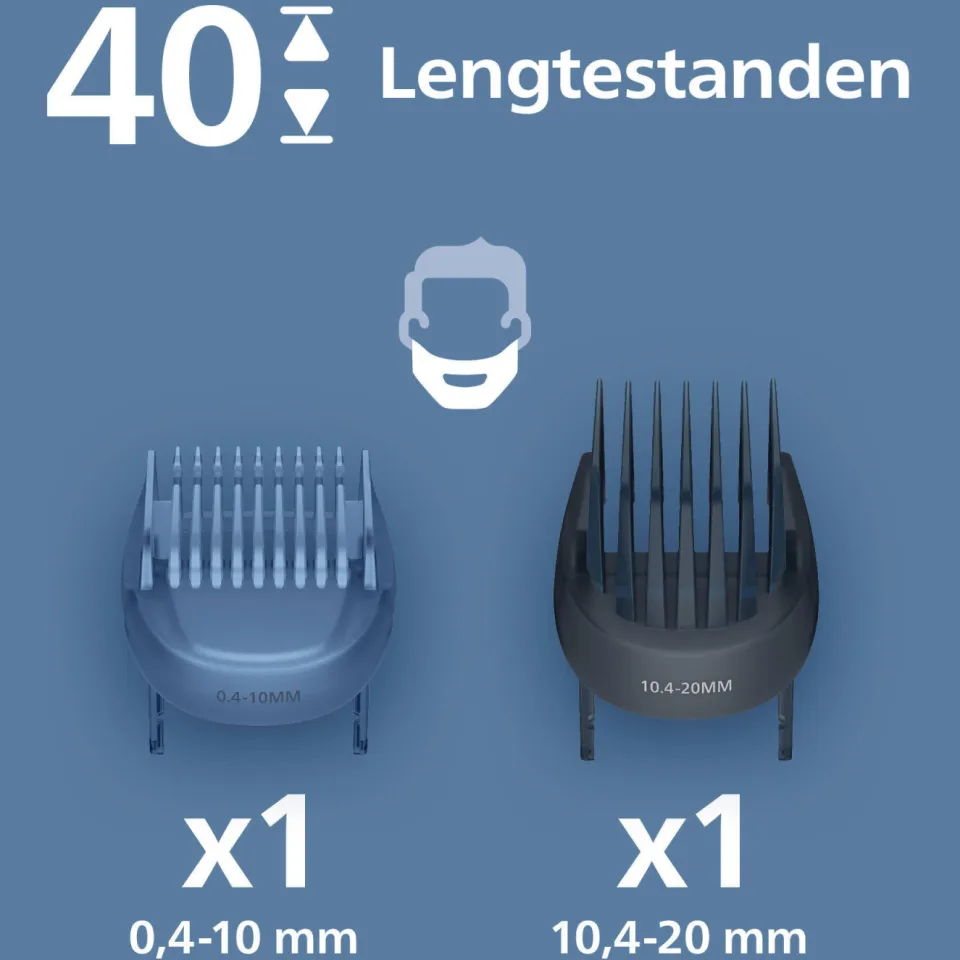 Philips BT5780/15 baardtrimmer zwart, foto 4