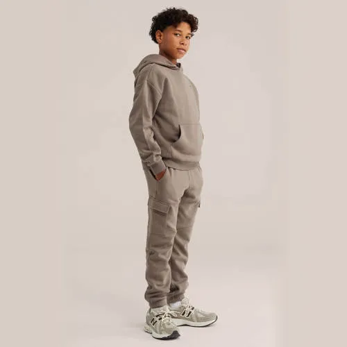 WE Fashion sweat hoodie - taupe, foto 3