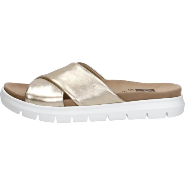 Sub55 Comfort Collection Abby 14 slipper goud Goudkleur