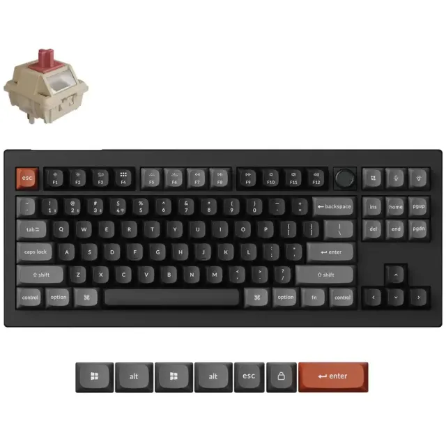 Keychron V3 Ultra toetsenbord zwart
