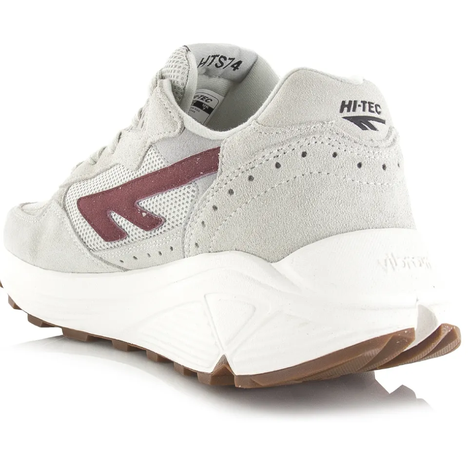 Hi-Tec HTS Shadow RGS Star White/Red Suede Unisex, foto 4