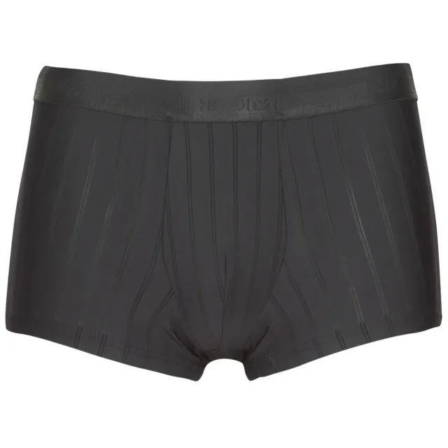 HOM Boxershort met streepmotief Zwart
