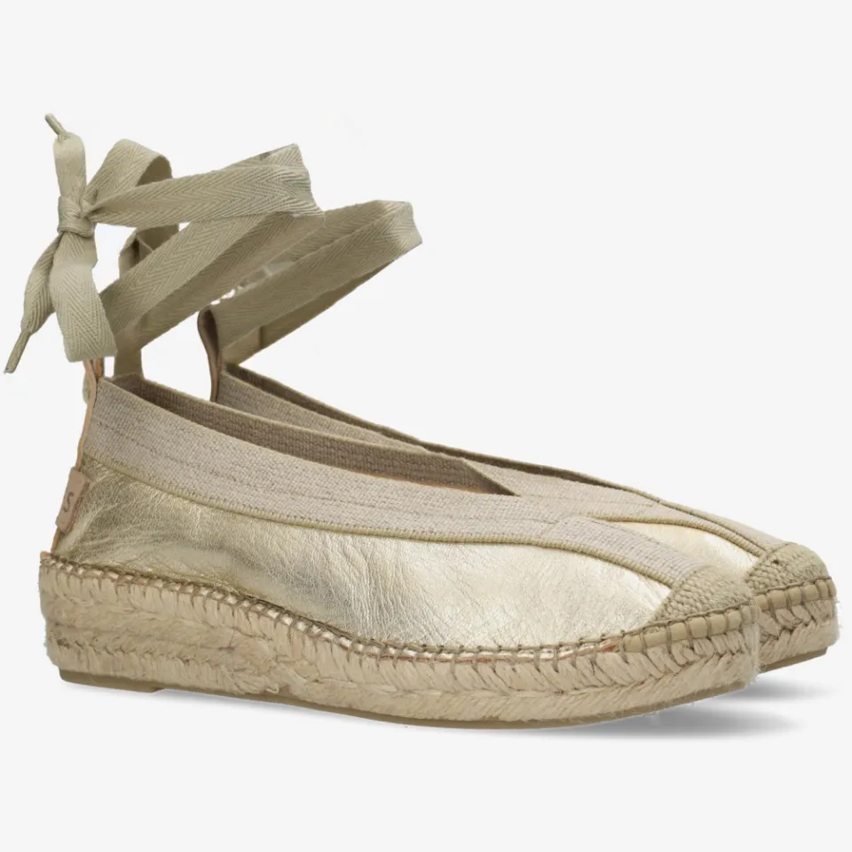 Shabbies Amsterdam Palma espadrille lichtgoud, foto 7