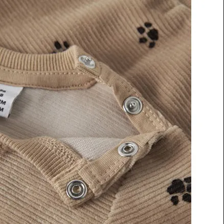 NAME IT BABY sweater met print - zand Beige All over print, foto 3