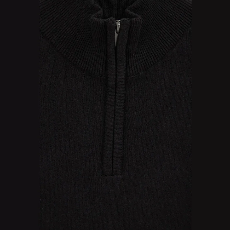 WE Fashion katoenen trui - zwart, foto 5
