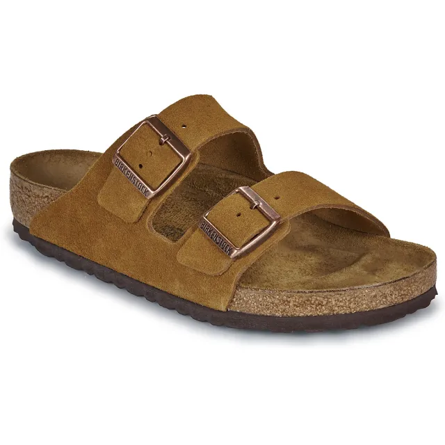 Birkenstock Arizona slippers bruin