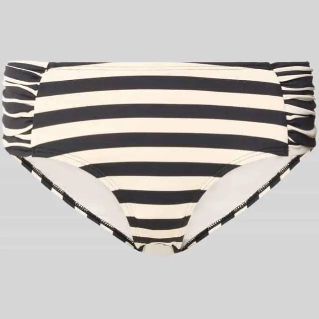Barts Mid waist bikinibroekje met labeldetail model 'Yadbor' zwart, foto 2