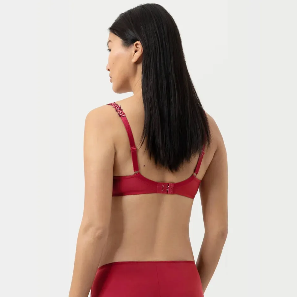 Mey Delightful T-shirt-bh met beugel koraalrood, foto 4