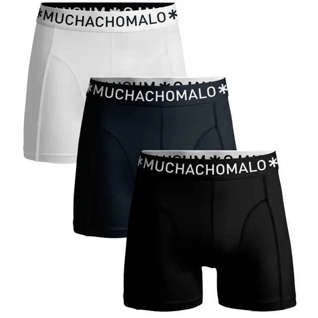 Muchachomalo Heren 3-pack Boxershorts Veelkleurig