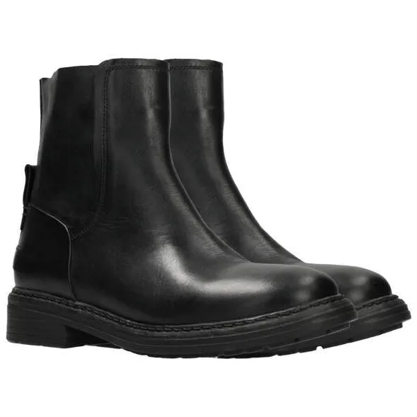 Shabbies Amsterdam DUCK ANKLE Boot leather Black, foto 5