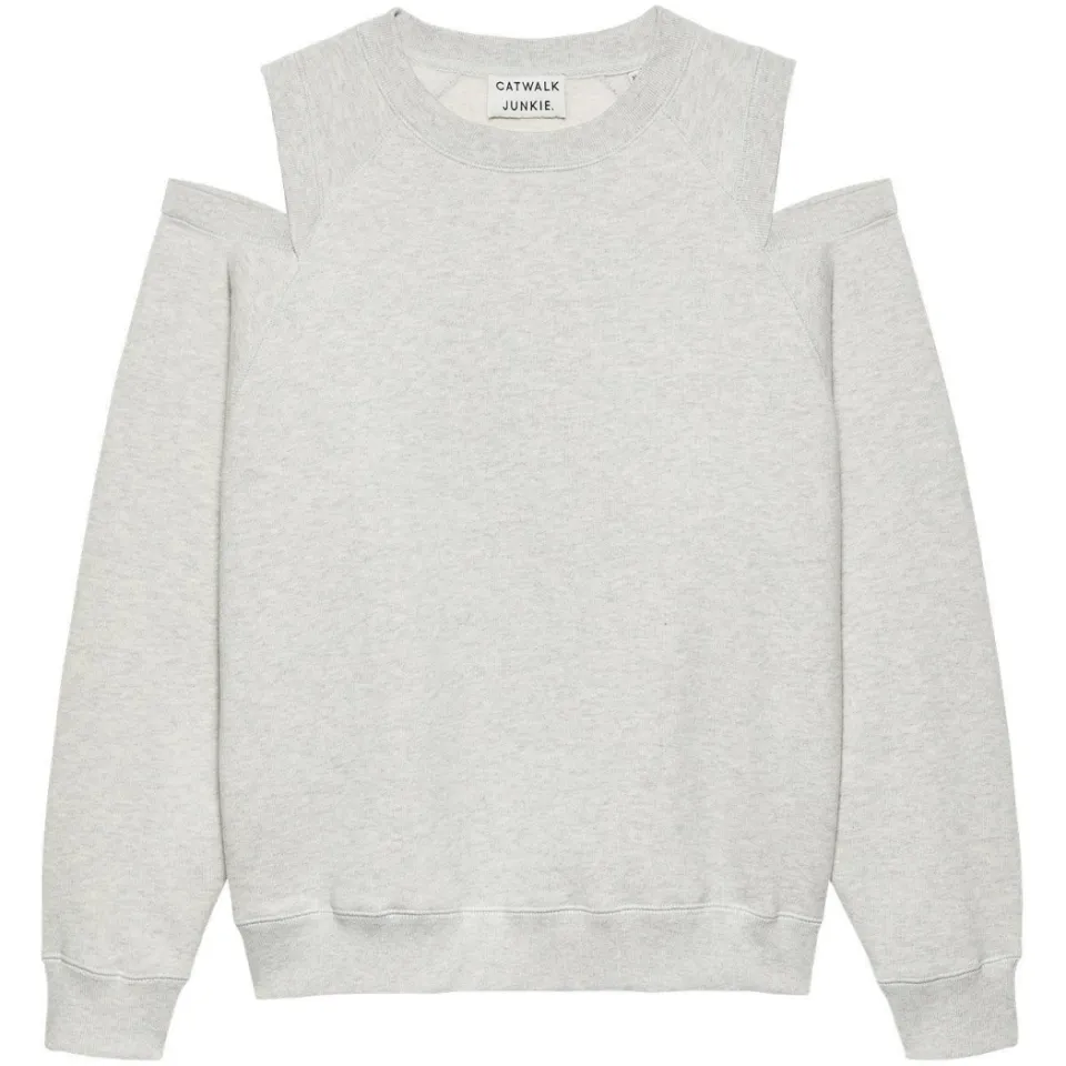 Catwalk Junkie sweater grijs melange, foto 2