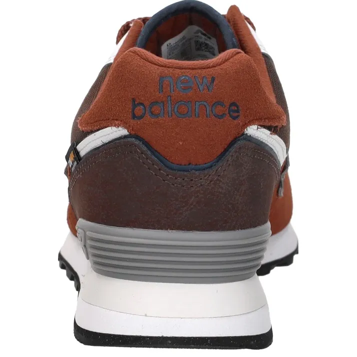 New Balance 574 lage sneaker bruin, foto 5