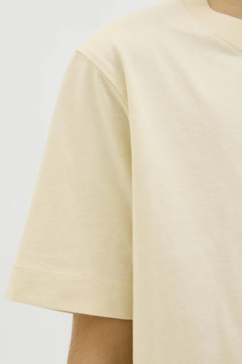 Jack & Jones Junior t-shirt beige, foto 6