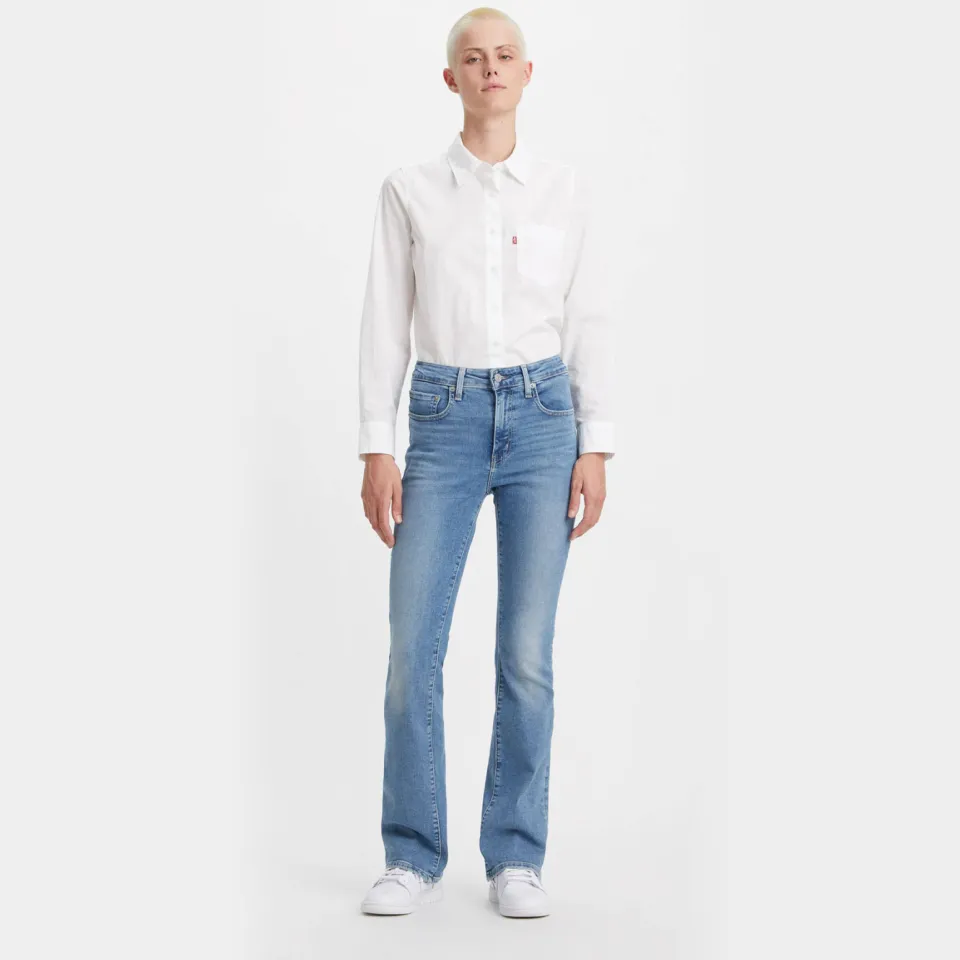 Levi's 725™ High Rise Bootcut Jeans light blue denim, foto 3