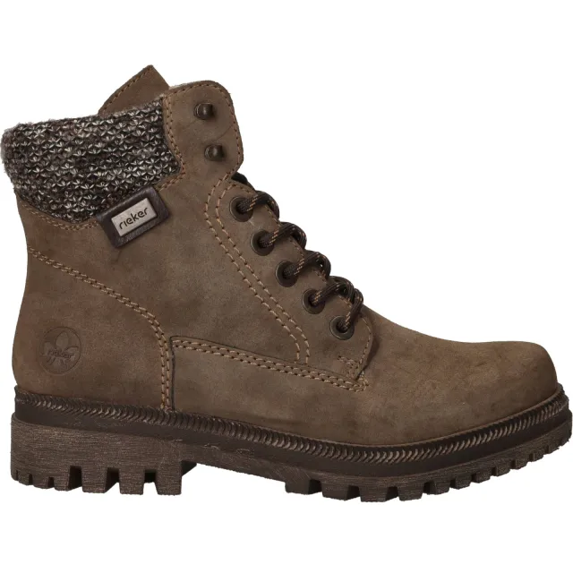 Rieker veterboots taupe