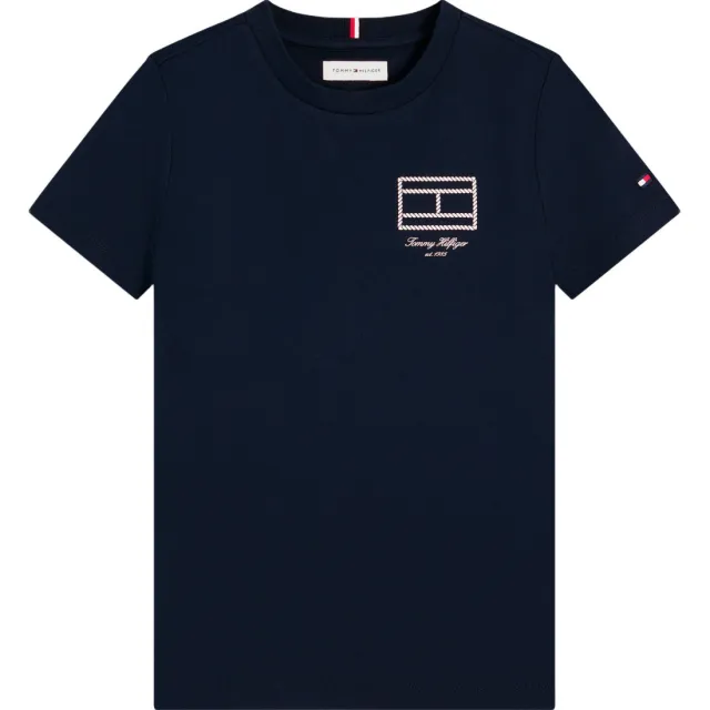 Tommy Hilfiger T-shirt met print donkerblauw, foto 2