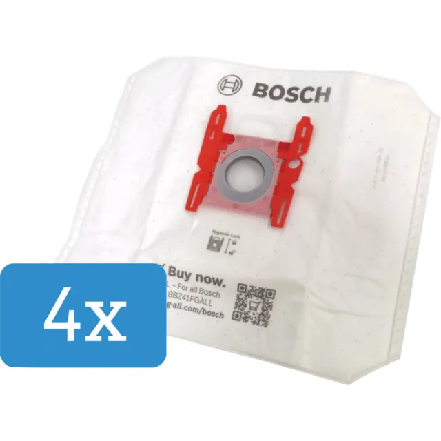 Bosch BBZ41FGALL G All stofzuigerzak (4 stuks)
