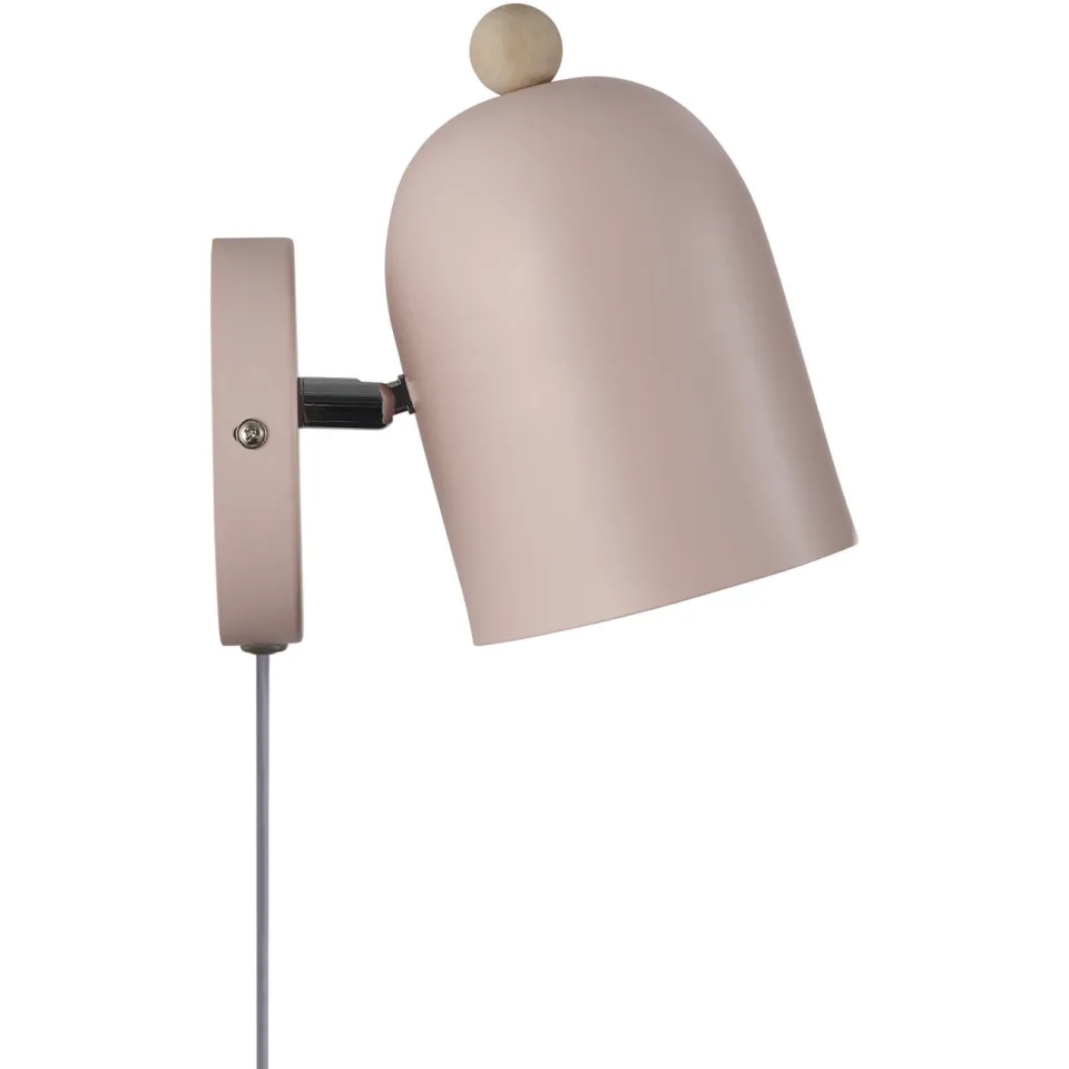 Nordlux Gaston wandlamp oudroze, foto 3