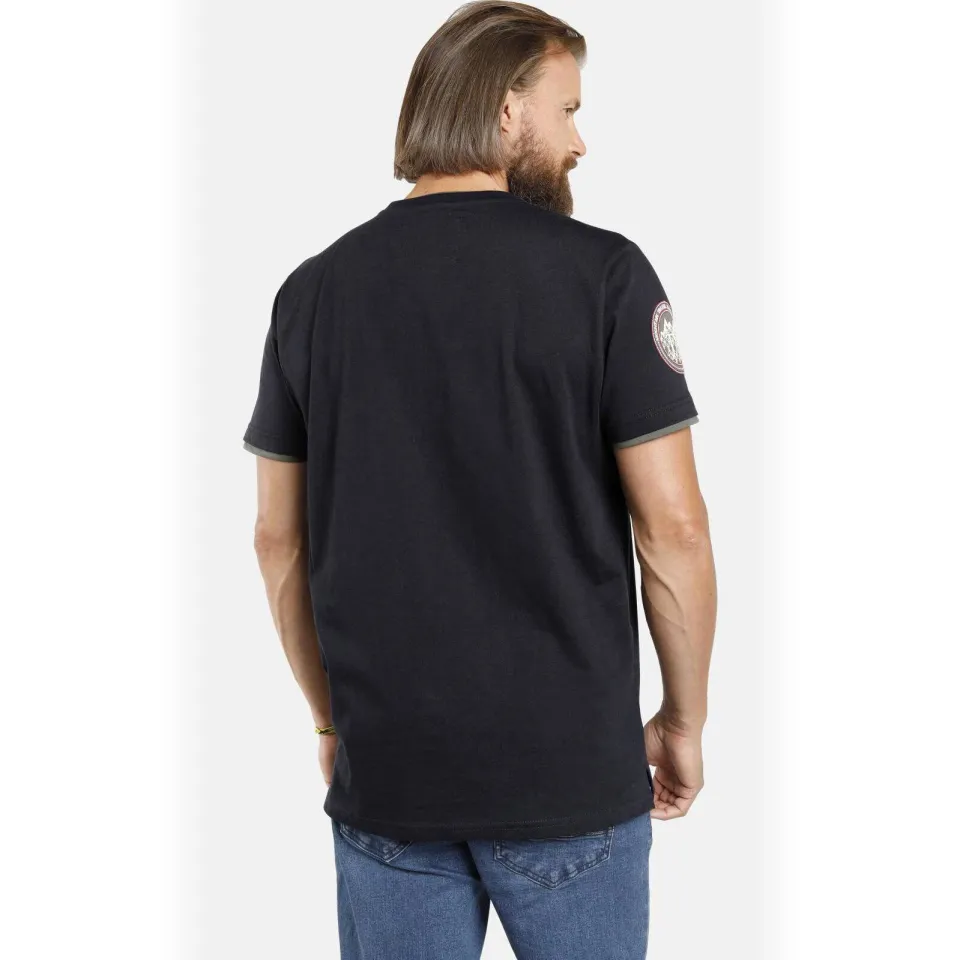 Jan Vanderstorm Sölve T-shirt donkerblauw, foto 5