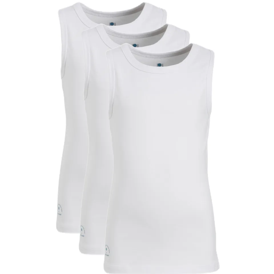 Little Label singlet wit, foto 2