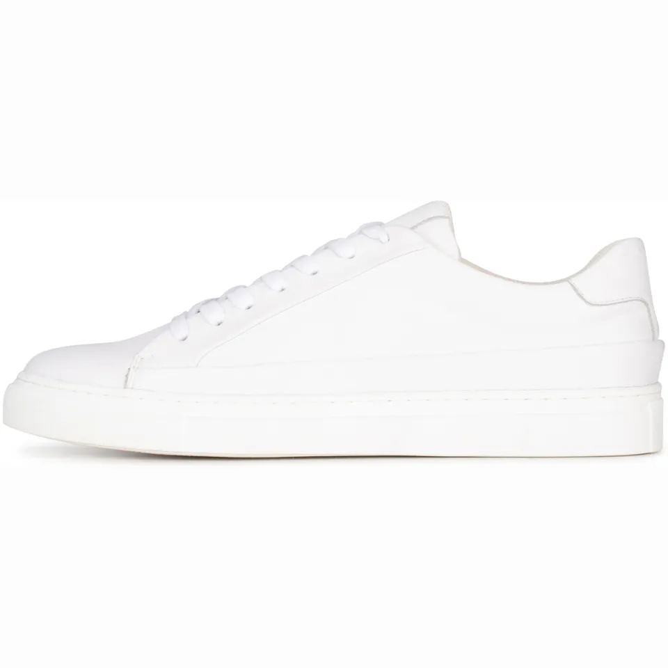 Poelman Nero leren sneakers wit