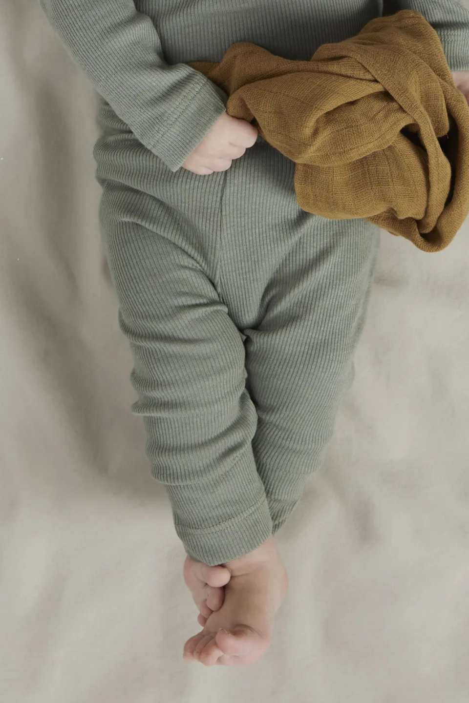 NAME IT BABY skinny babybroek groen, foto 3