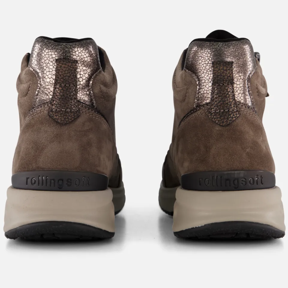 Gabor Rollingsoft veterboots taupe, foto 5