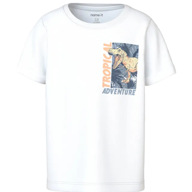 NAME IT t-shirt wit met print, foto 2