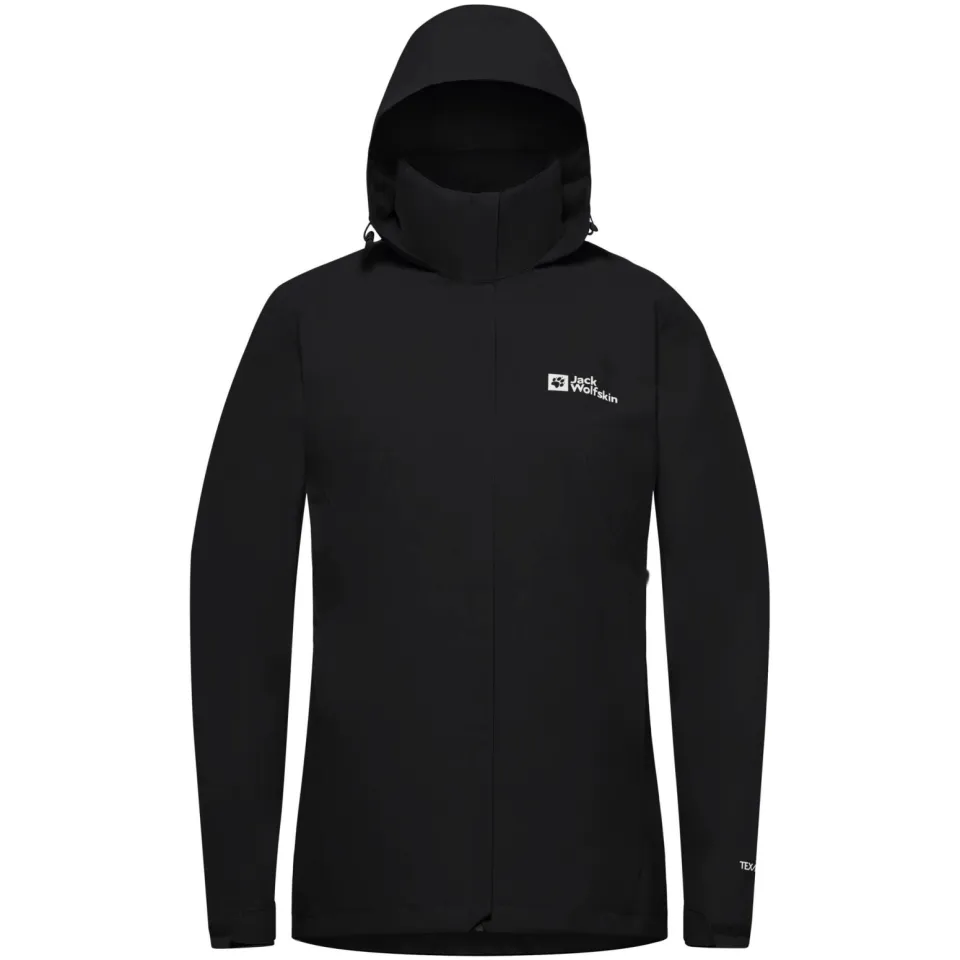 Jack Wolfskin outdoor jas - zwart, foto 4