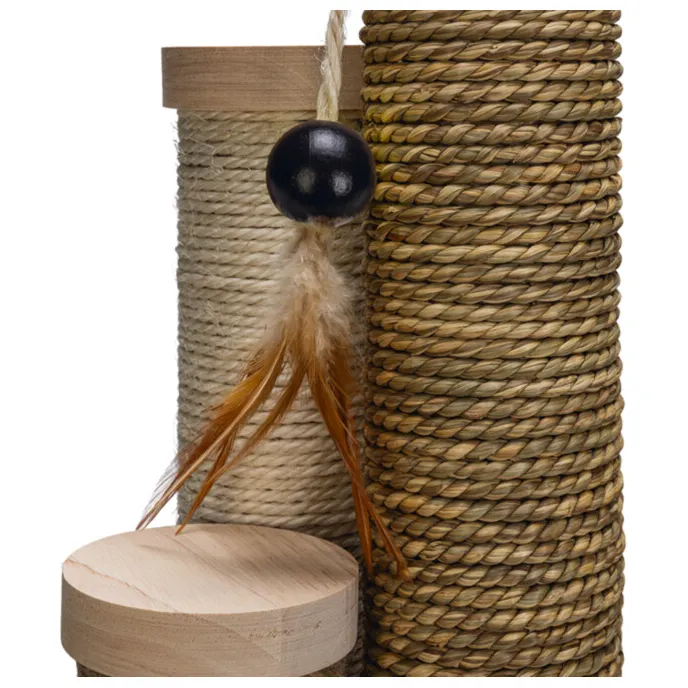 Designed by Lotte Willa houten krabpaal zand, foto 2