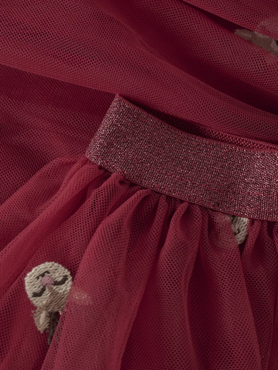 NAME IT tule A-lijn rok rood, foto 3