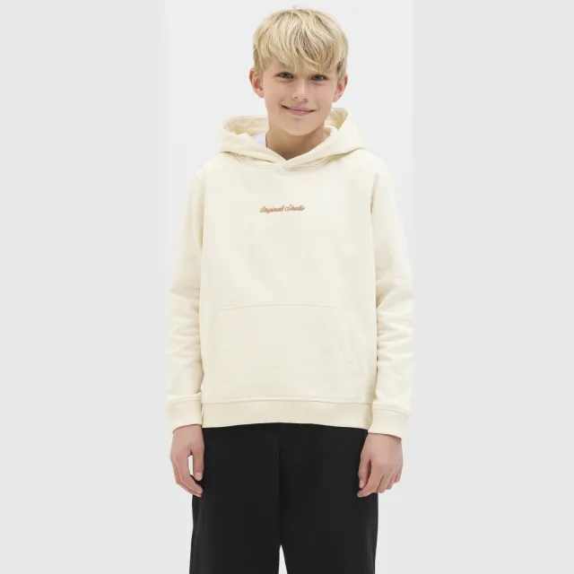 Jack & Jones JUNIOR hoodie ecru