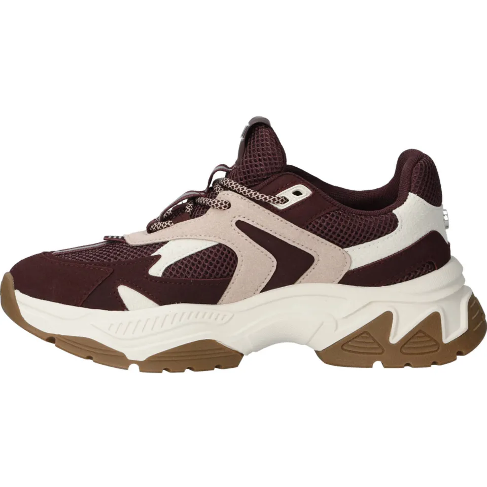 Steve Madden Ample chunky leren sneakers bordeaux, foto 8