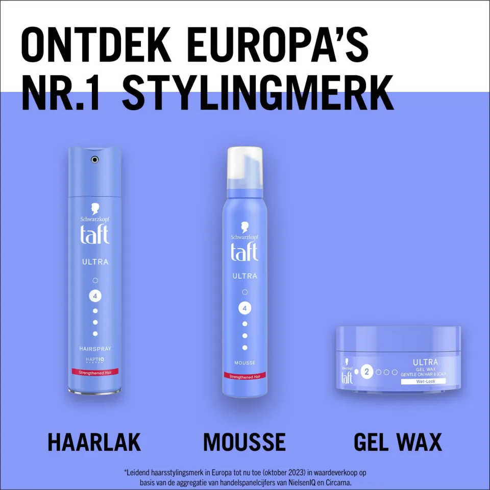 Schwarzkopf Taft Ultra Strong haarspray - voordeelverpakking - 6 x 250 ml, foto 2