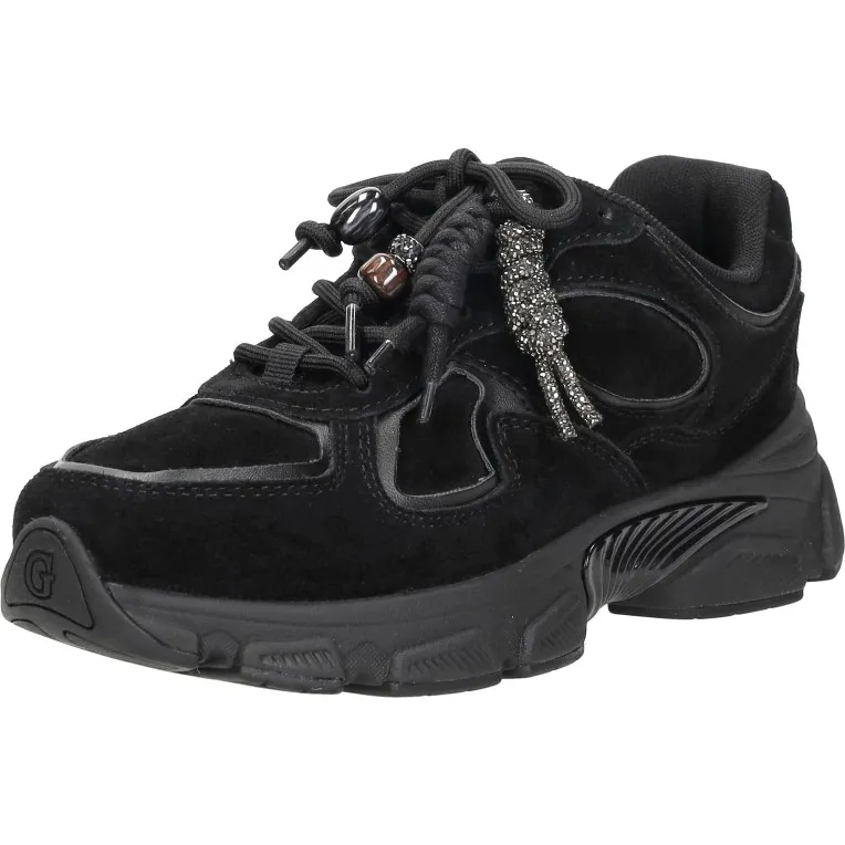 Guess Irrina lage sneakers zwart, foto 3