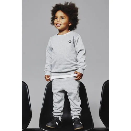 NAME IT MINI slim fit joggingbroek NMMVIMO grijs, foto 3