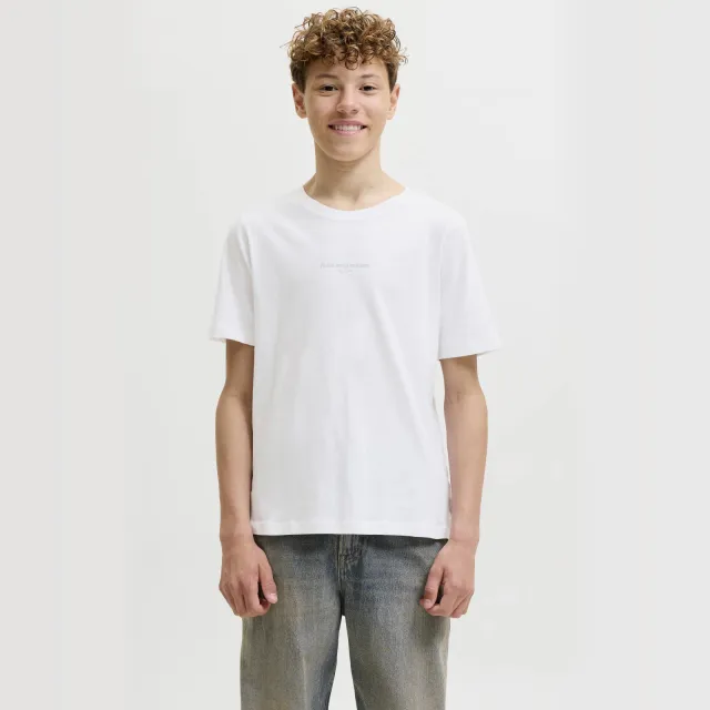 Jack & Jones t-shirt met backprint wit, foto 5