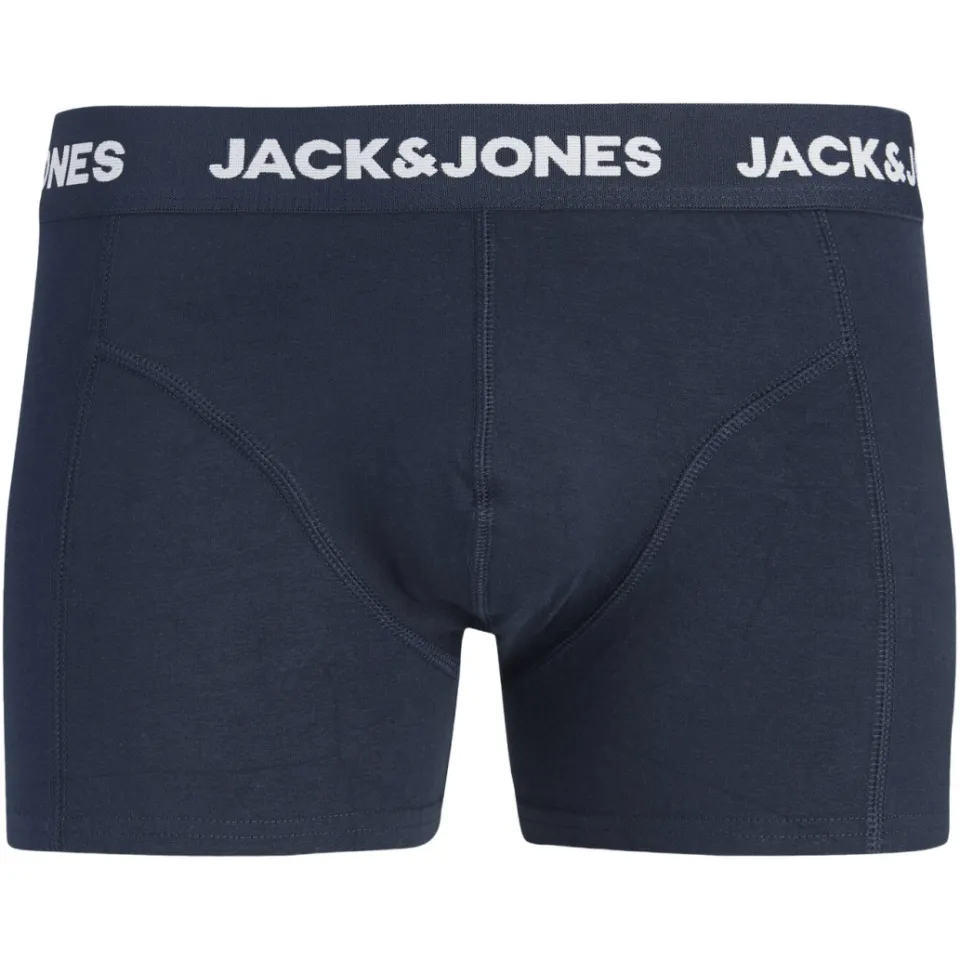 Jack & Jones boxershorts - blauw/donkerblauw (set van 3), foto 2
