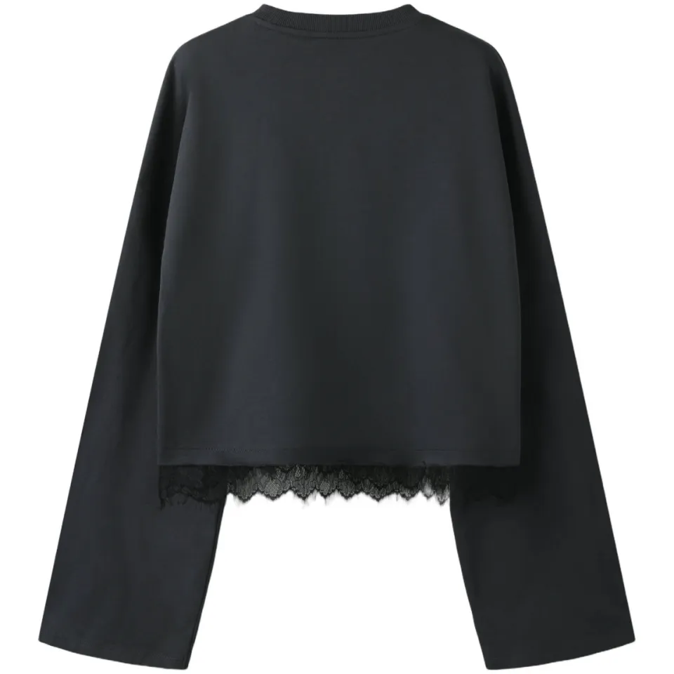 LMTD longsleeve donkergrijs, foto 3