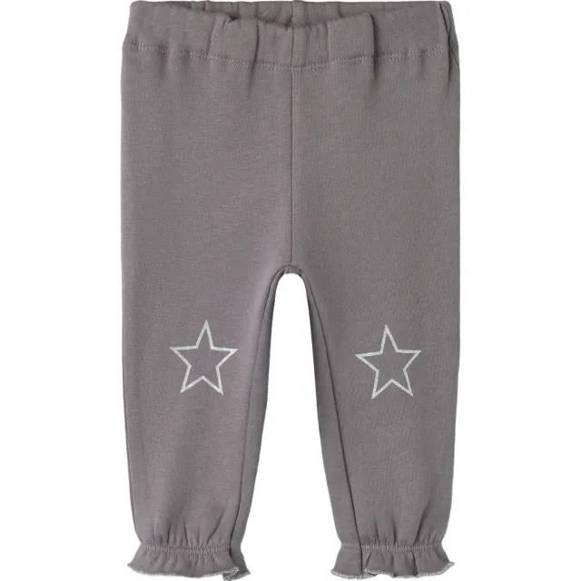 GUPPY BABY joggingbroek met sterren grijs