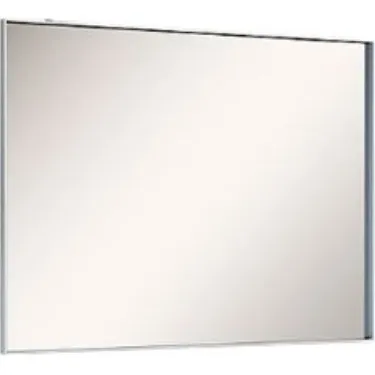 Wiesbaden Sigid spiegel aluminium lijst 120x60 cm