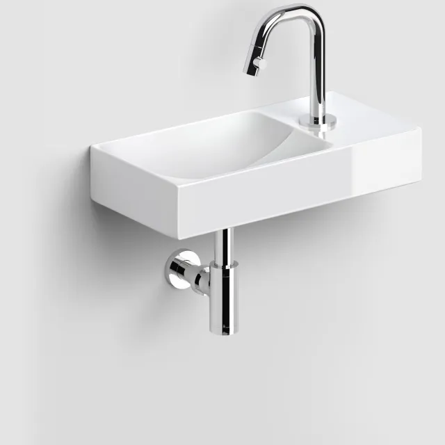Clou Fonteinset Clou Vale Incl. Toebehoren 7x38 Cm Glanzend Wit