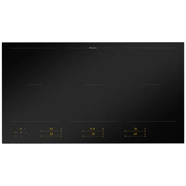 Miele KM 8595 FL MattFinish Inductie kookplaat Zwart