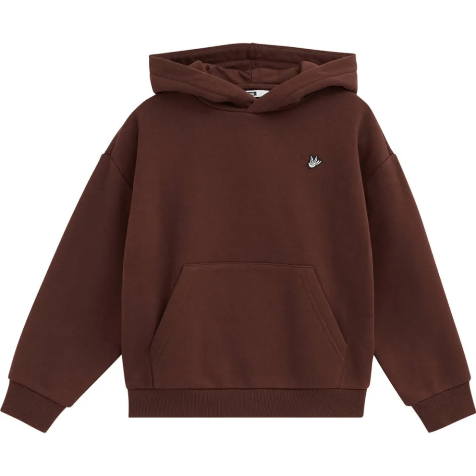 WE Fashion sweat hoodie - donkerbruin, foto 2