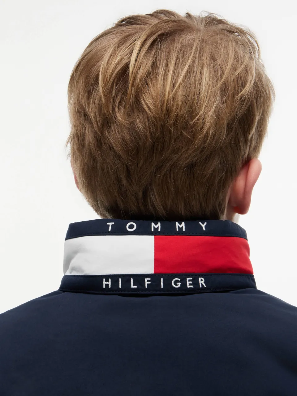Tommy Hilfiger gewatteerde winterjas donkerblauw, foto 8