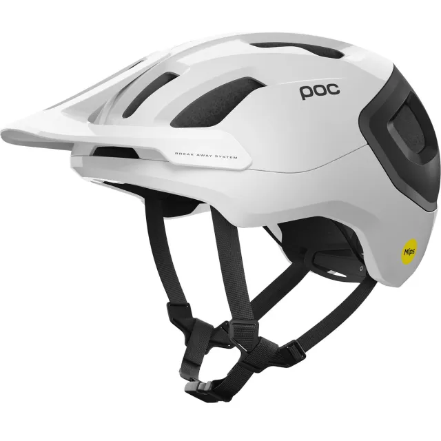 POC Axion Race MIPS fietshelm wit Grijs/Wit