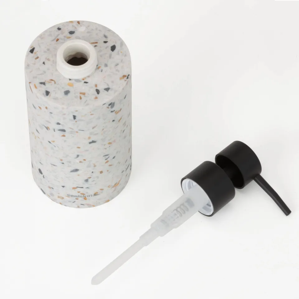 Sealskin Zeepdispenser Blend (260 ml) vrijstaand Terrazzo (7x17.7cm), foto 5